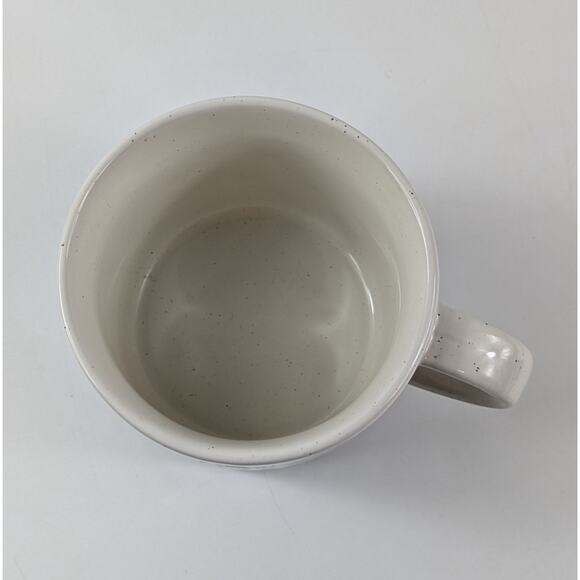 Crate & Barrel Express Your Elf Stoneware Coffee Mug 14oz Holiday Christmas Cup - Picture 5 of 10